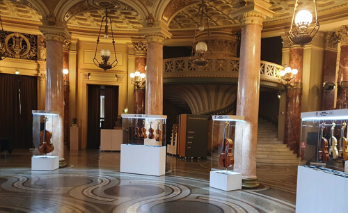 Expoziția AALR în cadrul Concursului Internațional „George Enescu” 2022