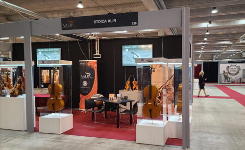 Expoziția AALR în cadrul Cremona Musica 2023